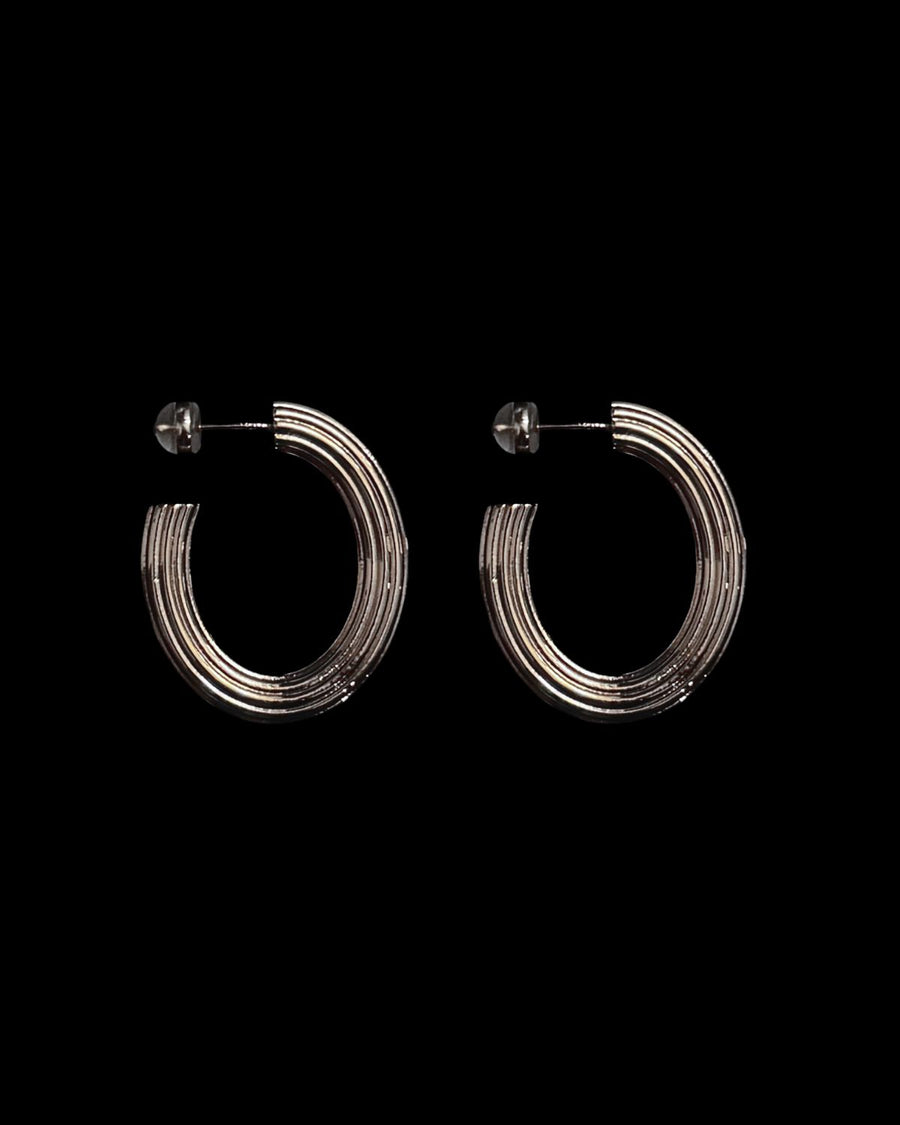 Celine Oval Hoop Earrings