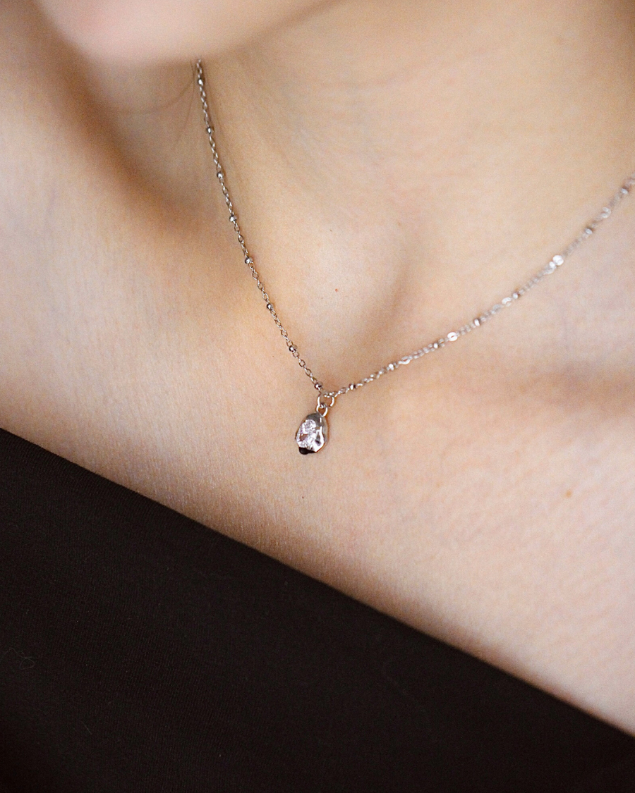 Molten Teardrop Necklace
