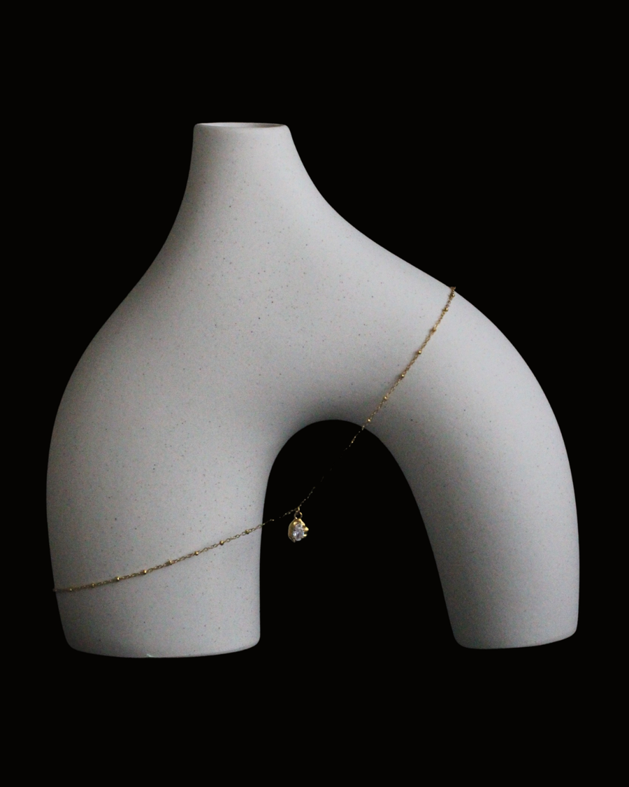 Molten Teardrop Necklace