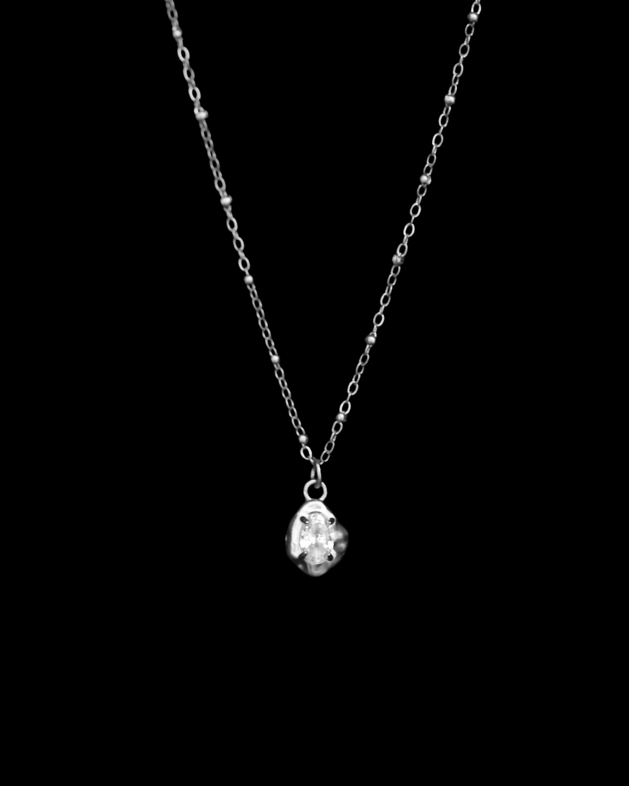 Molten Teardrop Necklace