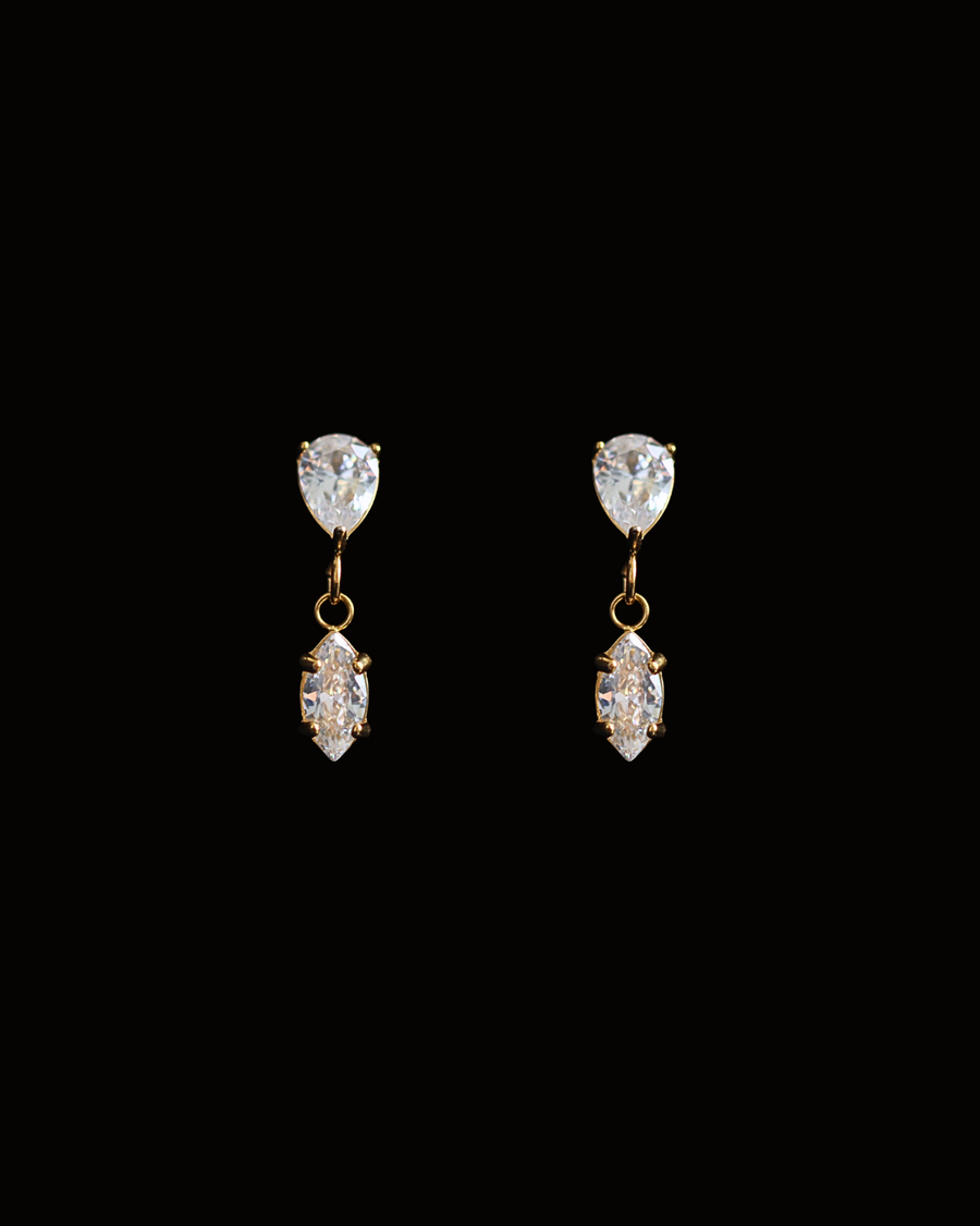Éevon Bezel Earrings
