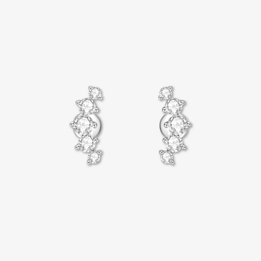 Astra Climber Stud Earrings
