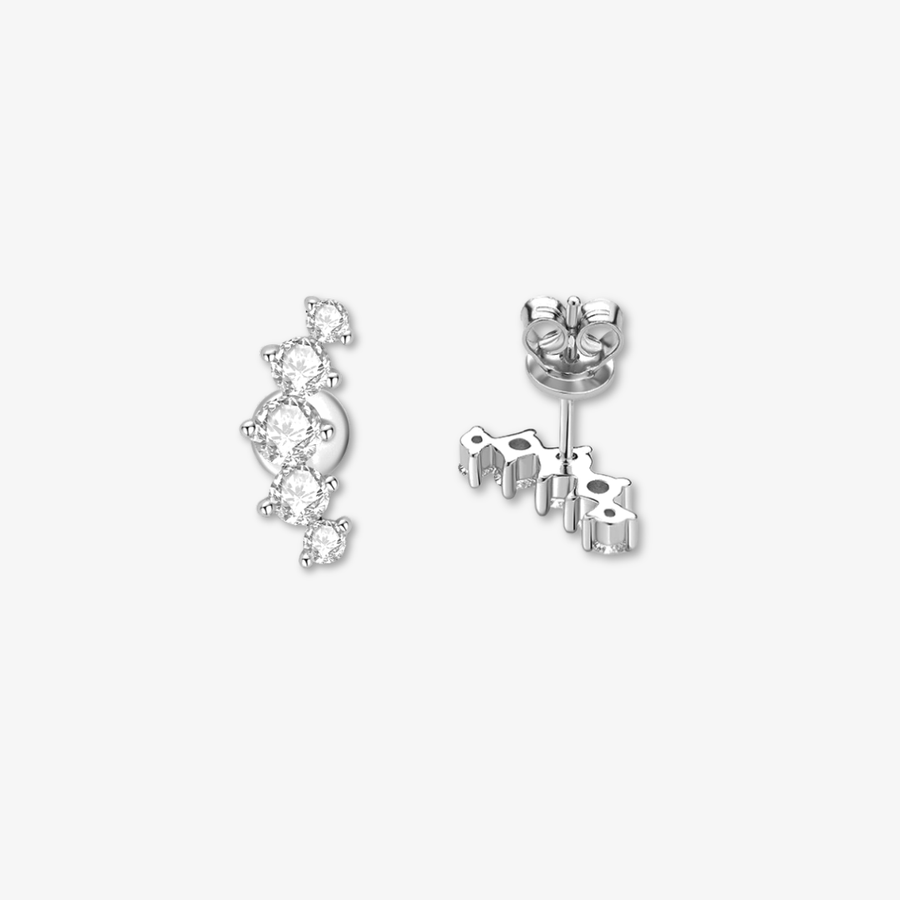 Astra Climber Stud Earrings
