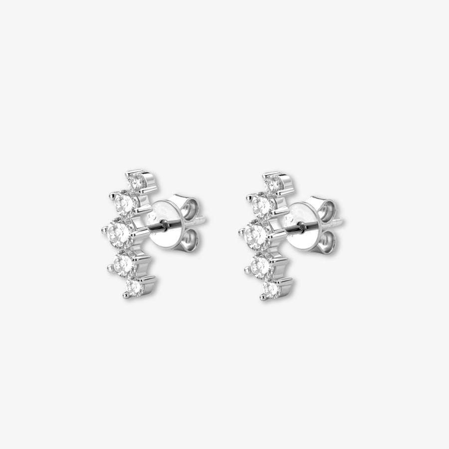 Astra Climber Stud Earrings