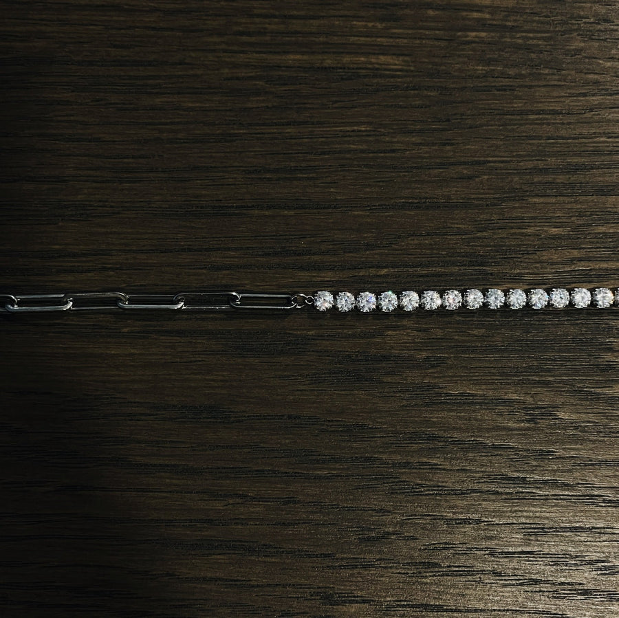 Diamante Link Chain Bracelet