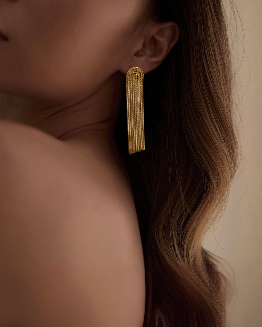 Unplug Tassel Earrings