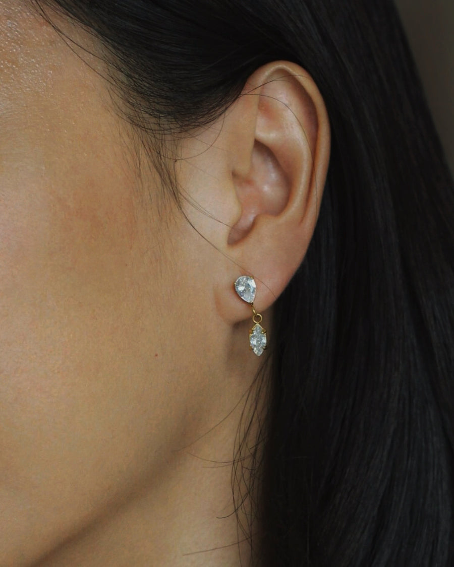 Éevon Bezel Earrings