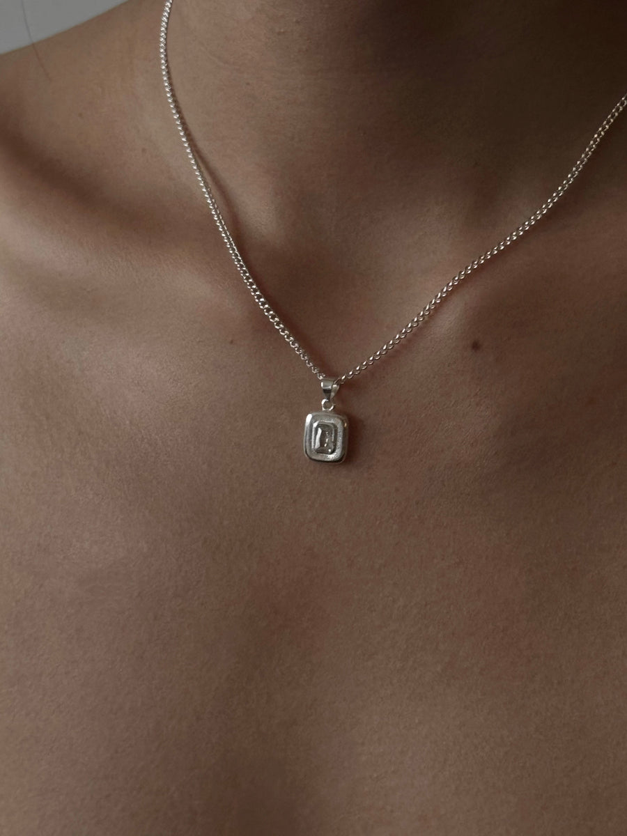 Sofie Emerald Cut Pendant