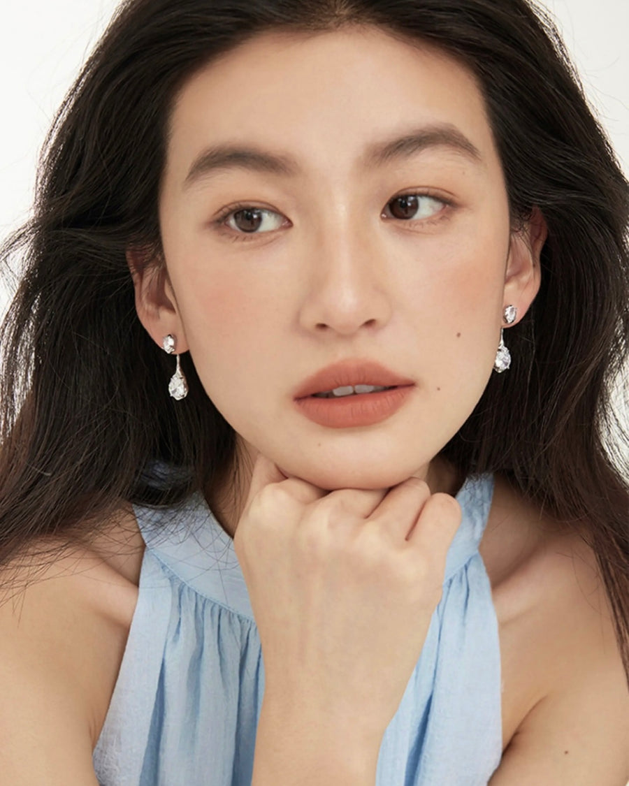 Molten Teardrop Earrings