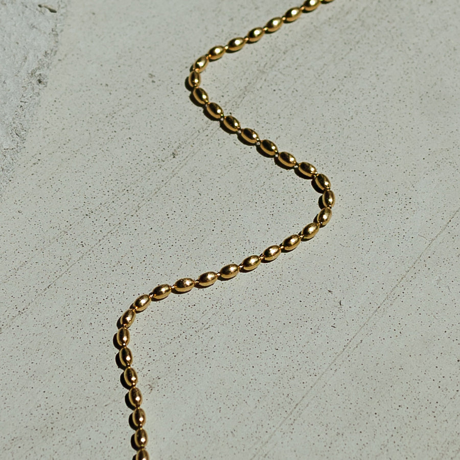 Gold Beads Necklace