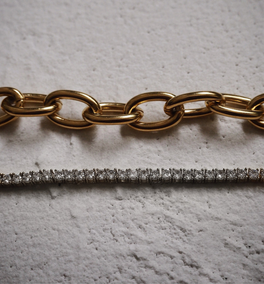Oversized Cable Chain Necklace
