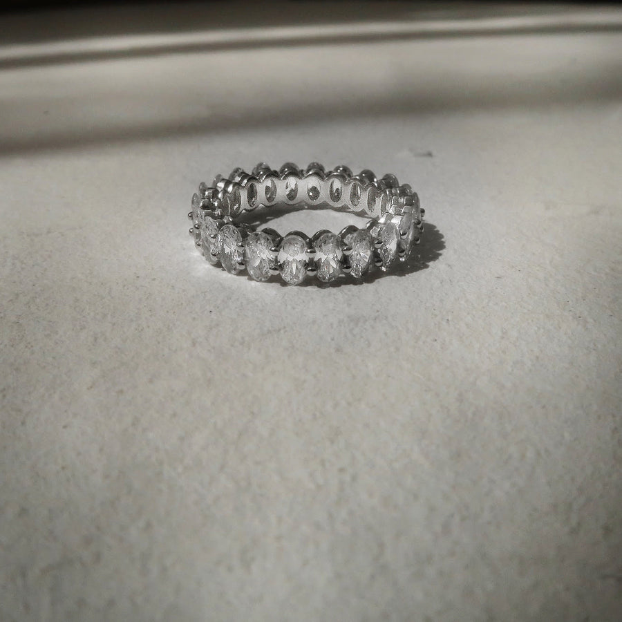 Petite Oval Eternity Ring